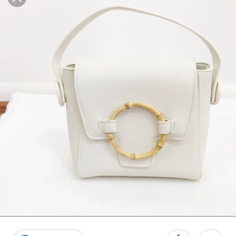 New Free People Carrie Crossbody winter white